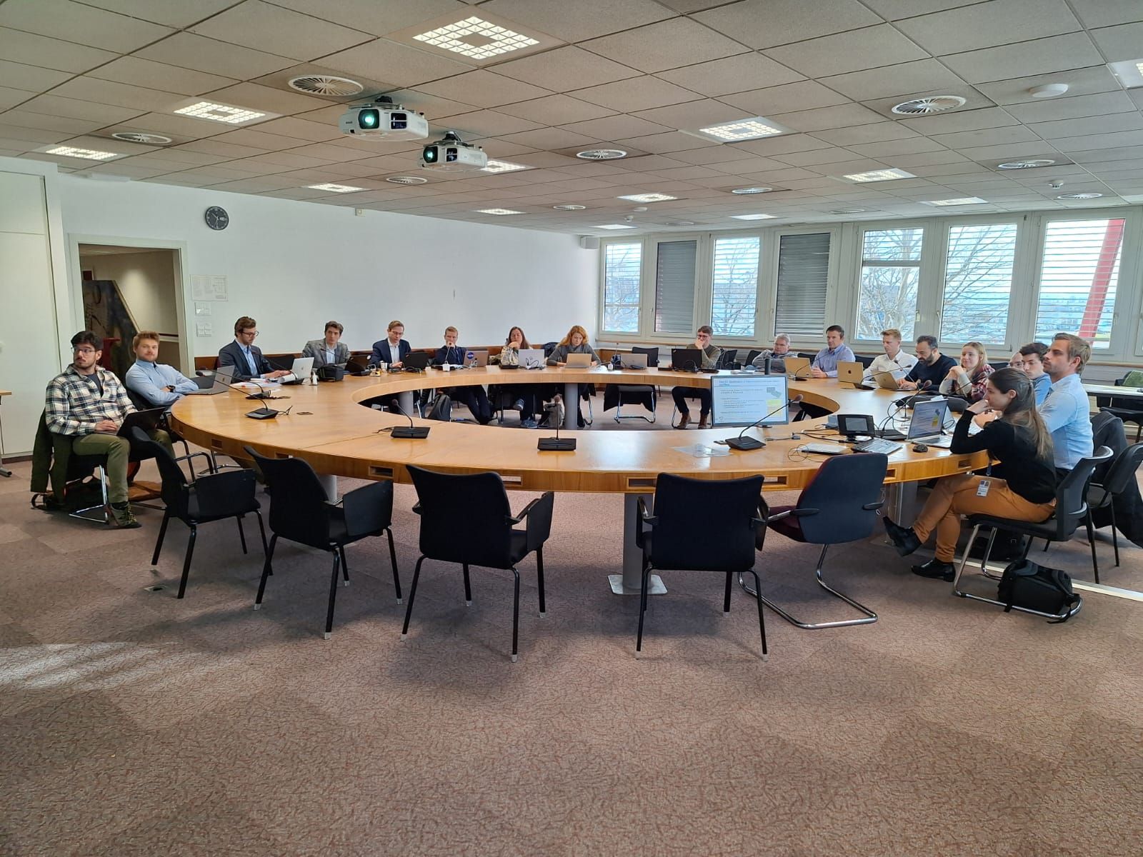 First annual meeting of the HEARTS project at CERN (Credit: CERN).